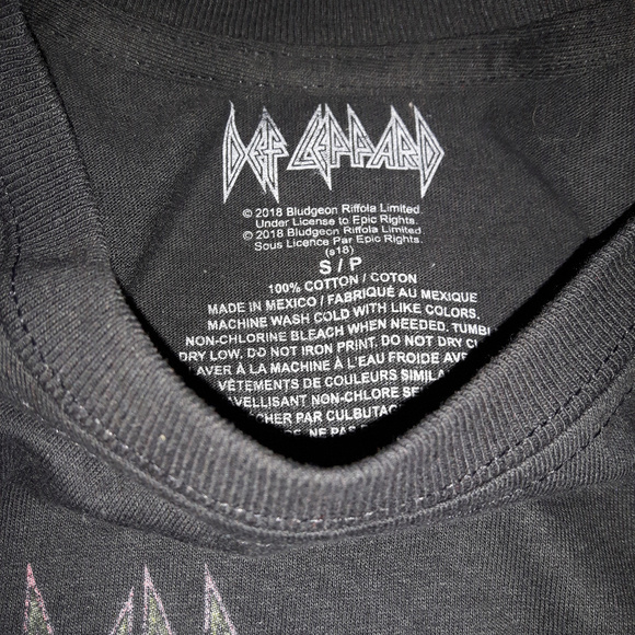 Def Leppard PYRO T-Shirt S - Picture 2 of 3